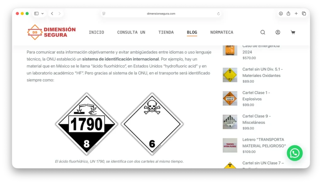 Dimensión Segura's screenshot