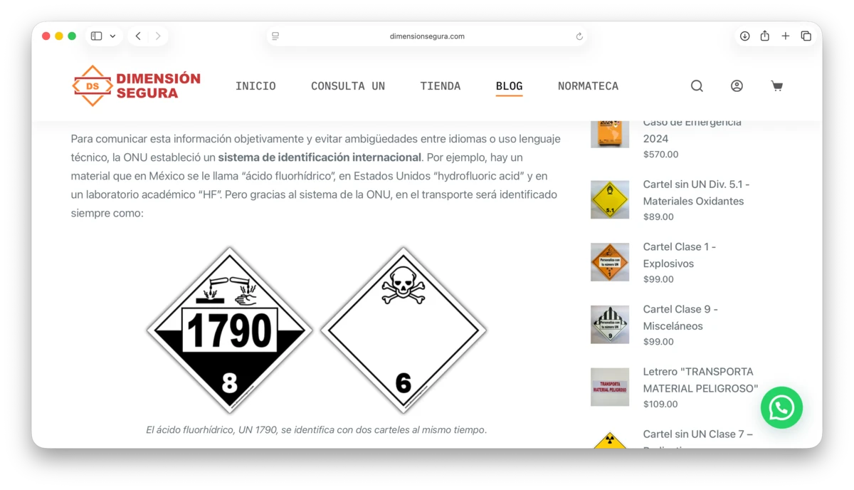 Dimensión Segura's screenshot